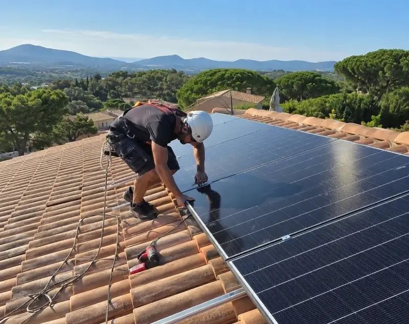 Installateur panneaux solaires Boulc — pose photovoltaïque sur toiture