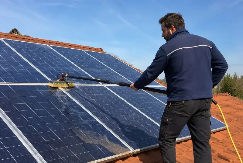 Nettoyage et entretien de panneaux solaires à Boulc